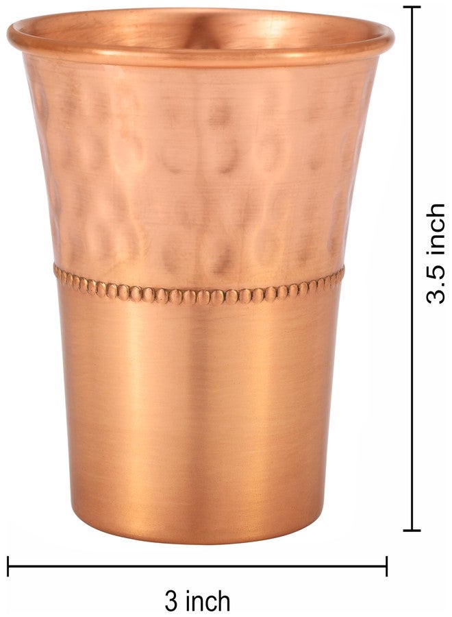 Kitchen Science Large Pure Copper Pitcher 70 oz (2000 ml) with 2 Stylish Tumblers – Ayurvedic Copper Water Jug Set, 100% Pure Copper Vessel, Durable, Leak-Resistant & Premium Finish - Image 5