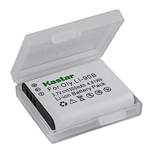 Kastar 3 Pack Battery and LCD Triple USB Charger Compatible with DB-110 Battery, GR III Digital Camera, WG-6 Digital Camera, G900 Digital Camera - Image 2
