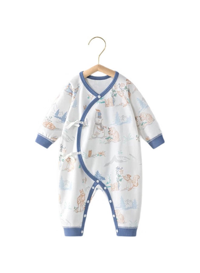 Beptides Baby Clothes, Spring And Autumn Onesie, Long-Sleeve Newborn Infant Butterfly Romper, Crawling Suit, Autumn Outfit - Image 1
