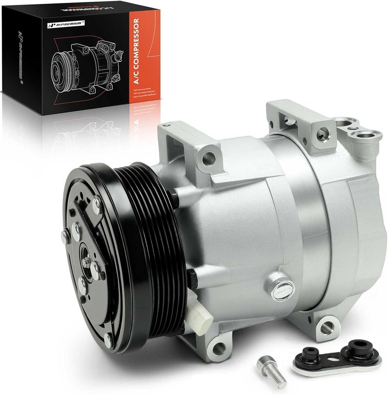 A-Premium AC Compressor with Clutch for Chevrolet Aveo 2014-2016 - Image 1
