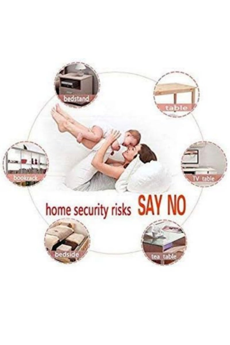 22PCS Transparent Ball Corner Protector Child Safety Corner Guard for Table Edge Baby Proof Thickened Soft Bumper Cover Home Safety Protection - Image 3