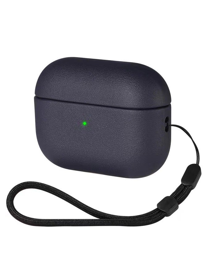 Rock Pow Case for Air Pod 3 with Leather Silicone Case Front LED Light  Visible Compatible with Air Pods 3rd Generation  - Image 1