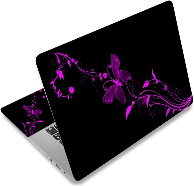 ARS Laptop Skin Sticker Decal for 12"–15.6" Laptops, Waterproof Vinyl Cover Protector for Notebook PC, Removable Decorative Laptop Sticker with Free 2 Wrist Pads, Universal Fit for MacBook, HP, Dell, Lenovo - Image 1
