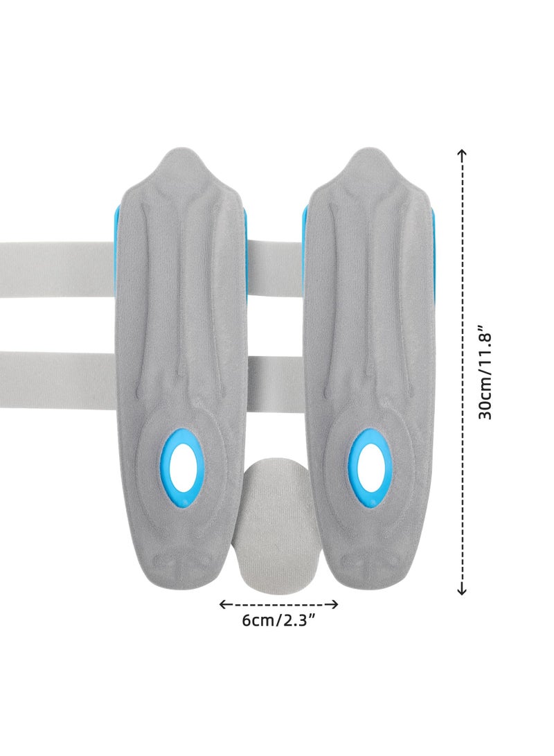 Adjustable Air Bag Ankle Brace Stabilizer, Semi-Rigid Support for Injury Recovery, One Size Fits All - Image 2