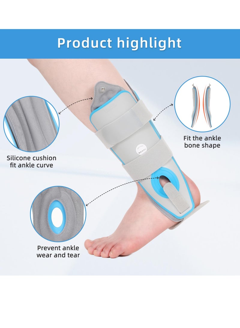 Adjustable Air Bag Ankle Brace Stabilizer, Semi-Rigid Support for Injury Recovery, One Size Fits All - Image 4