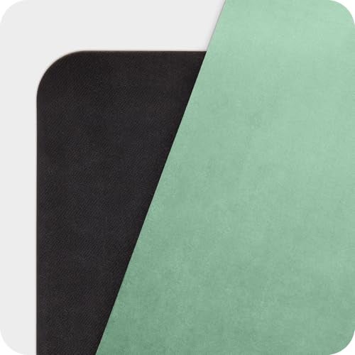 WeGym Yoga Mat, 4mm Cushioned Exercise Mat for Yoga, Pilates, Home Workouts - Anti Slip Polyester Suede Yoga Mat with Carrying Strap, Jade Ombre - Image 2