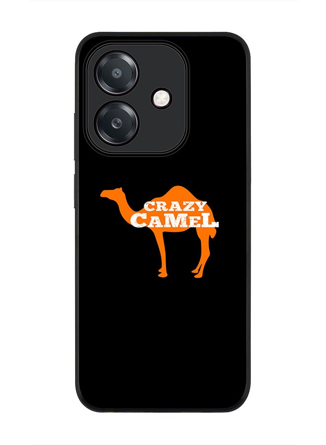 Stylizedd For Oppo A5i Case,Slim fit Camera Protection, Shockproof Thin Phone cover  - Crazy Camel