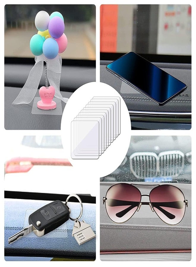Roktry 20pcs Large Double Sided Heavy Duty Tap for Wall, Kitchen, Office, Wall, Car,Transparent Adhesive Pads Strong Adhesive Squares, Double Sided Transparent Mounting Tape, 10 Cm - Image 5