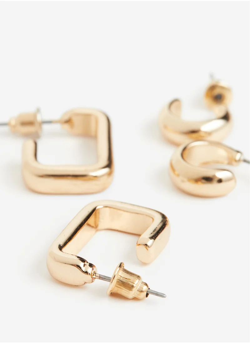 اتش اند ام 2 Pairs Hoop Earrings