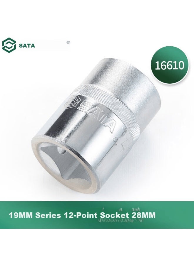 Sata 19mm 12-point Socket 28mm 16610