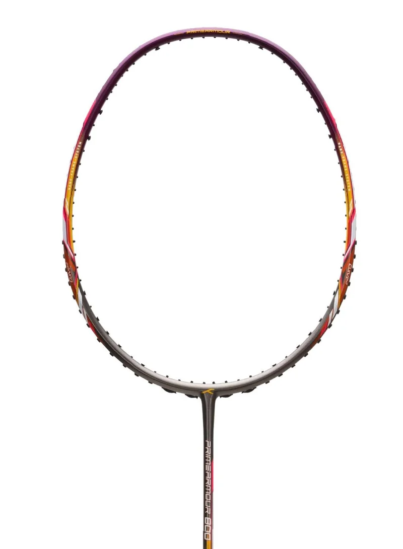 هندرد مضرب تنس الريشة برايم أرمور  كربون غير مشدود للاعبين المتوسطين مع غطاء كامل