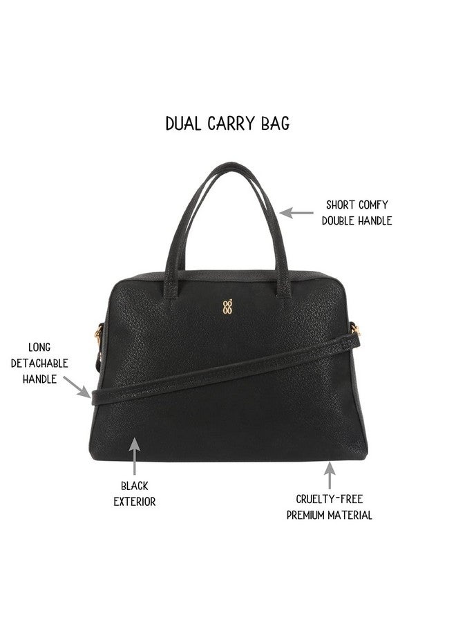 Baggit Baggit Women Black Camera Handbag Medium Size | Ladies Stylish Casual Purse Bag - Image 2