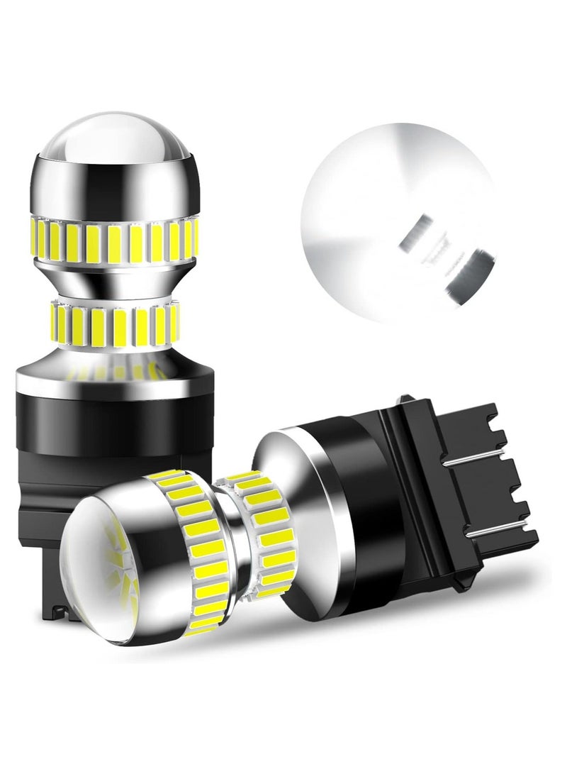 Loquat Led Tail Lights Bulb, 2Pcs T20 7440 7443 High Brightness Reverse Light Bulb Tail Light Running Light Brake Light, 400% Brightness. Enhance Your Car/RV/Trailer/Camper's Visibility - Image 1