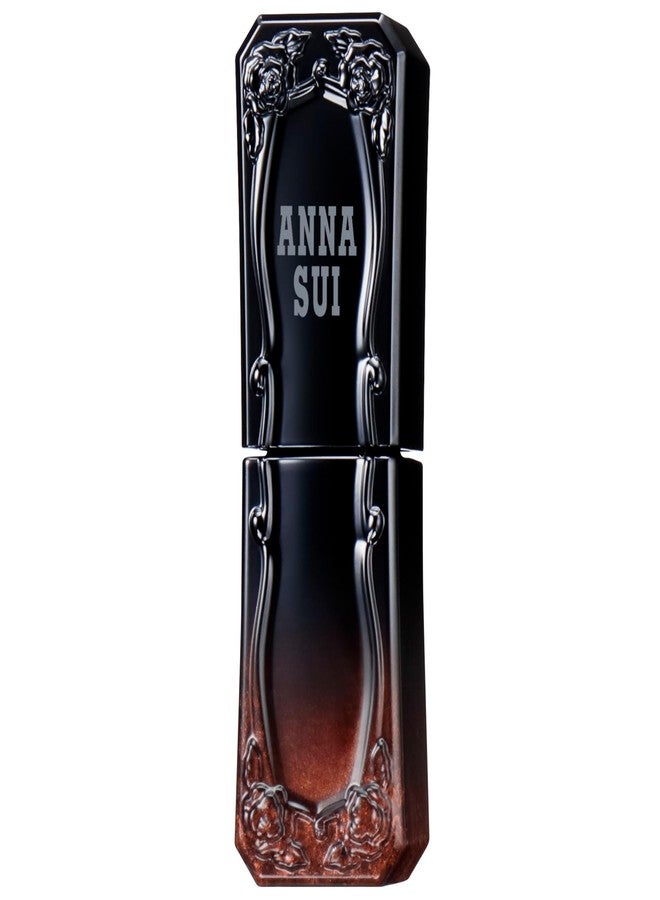ANNA SUI Tint Rouge, Gloss Liquid Lipstick, Slightly Tinted, Lightweight, Long-Lasting, Pearl, Brown, 500 Spicy Cola, 0.24 oz - Image 5