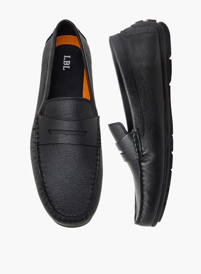 LBL by Shoexpress Men Leather Slip-On Moccasins - Image 3