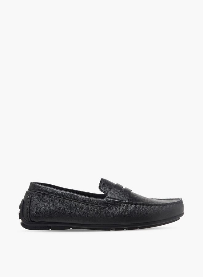 LBL by Shoexpress Men Leather Slip-On Moccasins - Image 1