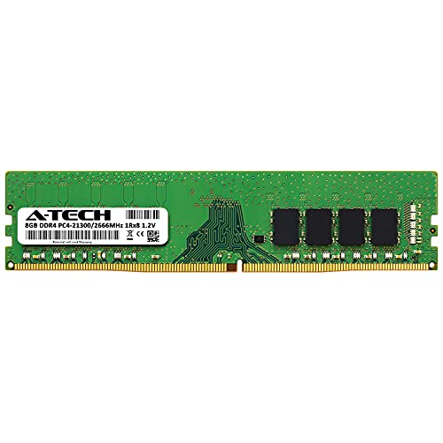 A-Tech 8GB RAM Replacement for Samsung M378A1K43CB2-CTD | DDR4 2666MHz PC4-21300 1Rx8 1.2V UDIMM Non-ECC 288-Pin DIMM Memory Module - Image 2