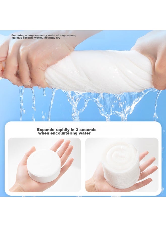 Jajalin Disposable Bath Towels, Travel Pack, Compressed Bath Towels, Thickened And Enlarged, Portable, Hotel Wash Towels, 2 Pieces - Image 3