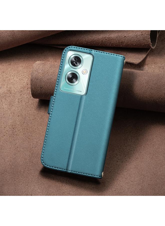 S-TOP Case For OPPO A79 5G Square Texture Leather Phone Case - Image 3