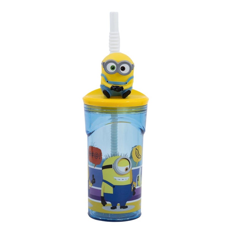 Minions Minions Ii Plastic 3D Figurine Tumbler - 360 Ml
