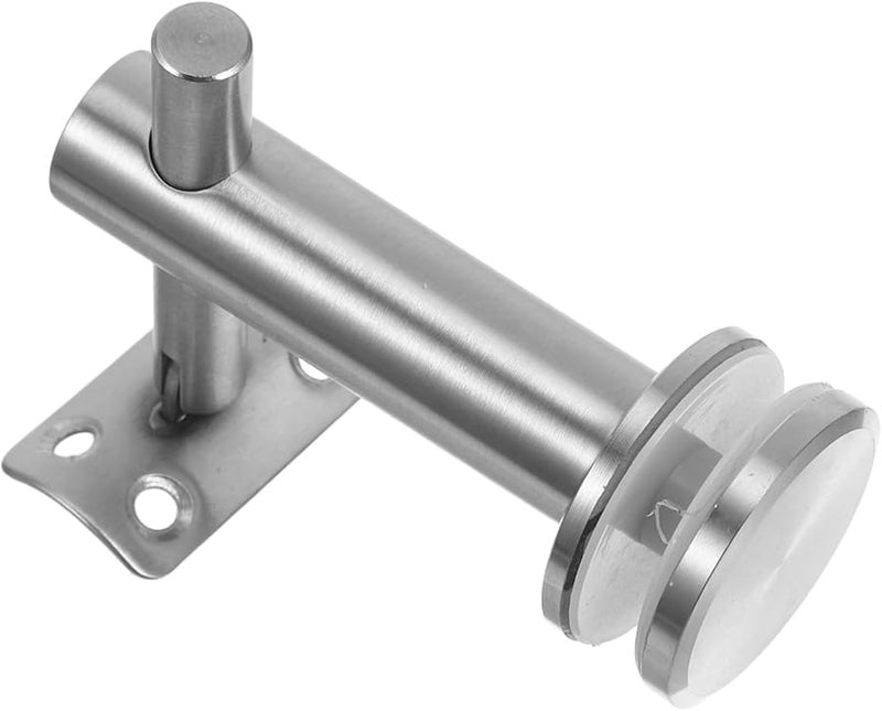 قوس درابزين من الفولاذ المقاوم للصدأ مع حاجز زجاجي - دعامة درابزين - إكسسوار سلالم عصري - سهل التركيب - Image 2