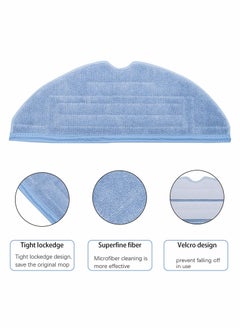 Y&D 10 Pieces Mop Head Replacement Wet Dust Heads 10Pcs Cleaning Pads Microfiber for S7 T7S T7 Plus Accessories Hardwood Floor  - Image 5