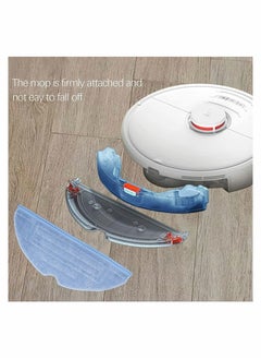 Y&D 10 Pieces Mop Head Replacement Wet Dust Heads 10Pcs Cleaning Pads Microfiber for S7 T7S T7 Plus Accessories Hardwood Floor  - Image 2