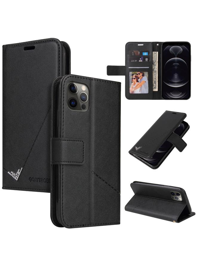 Case For iPhone 12 Pro Right Angle Leather Phone Case