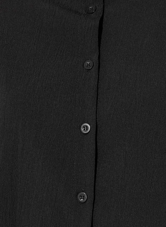 Take Two Solid Short Sleeves Relaxed Fit Shirt and Pants Co-Ords