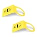 YTFRL 2 PCS Engine Coolant Reservoir Cap Radiator Recovery Tank Caps Replace OEM 55111074AA 52079331 Antifreeze Water Tank Coolant Reservoir Cover for Grand Voyager Wrangler 2 PCS - Image 2