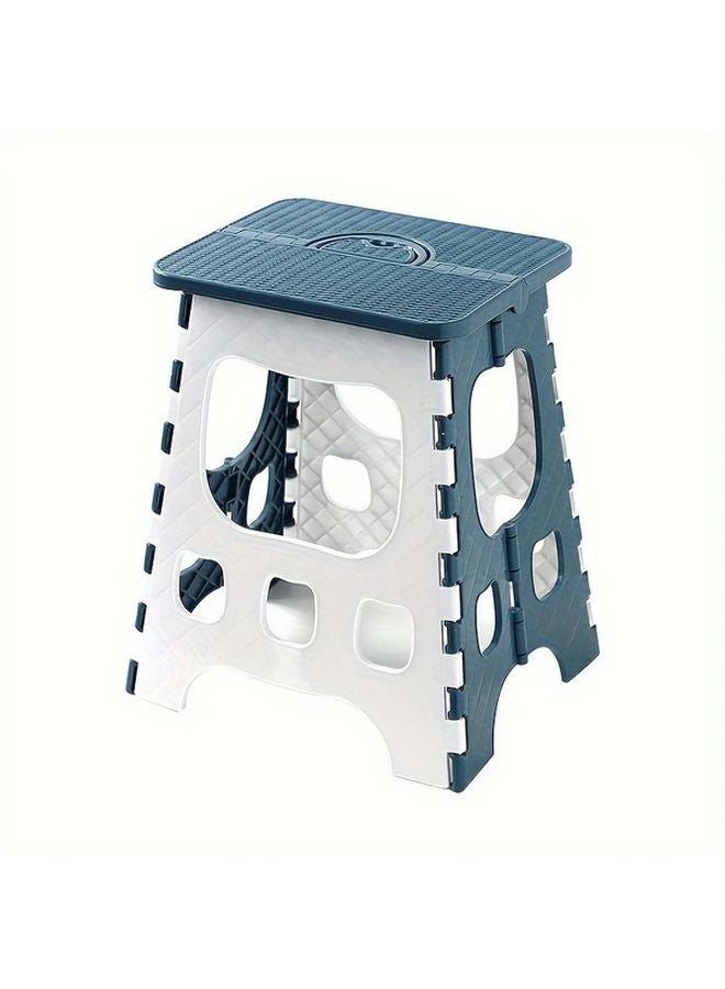 Extra Large Folding Step Stool Portable High Strength Plastic for Indoor Outdoor - Image 3
