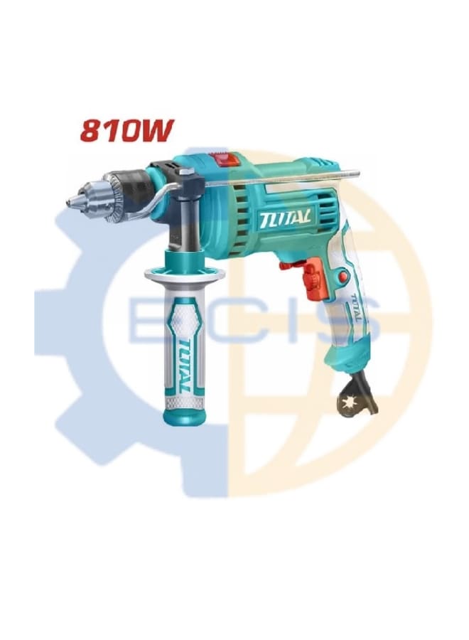 Total 13mm Impact Drill, 810W