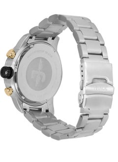 Jovial JOVIAL 16077GSMC03E Men's Metal Band Watch, 46mm, Black Dial  - Image 3