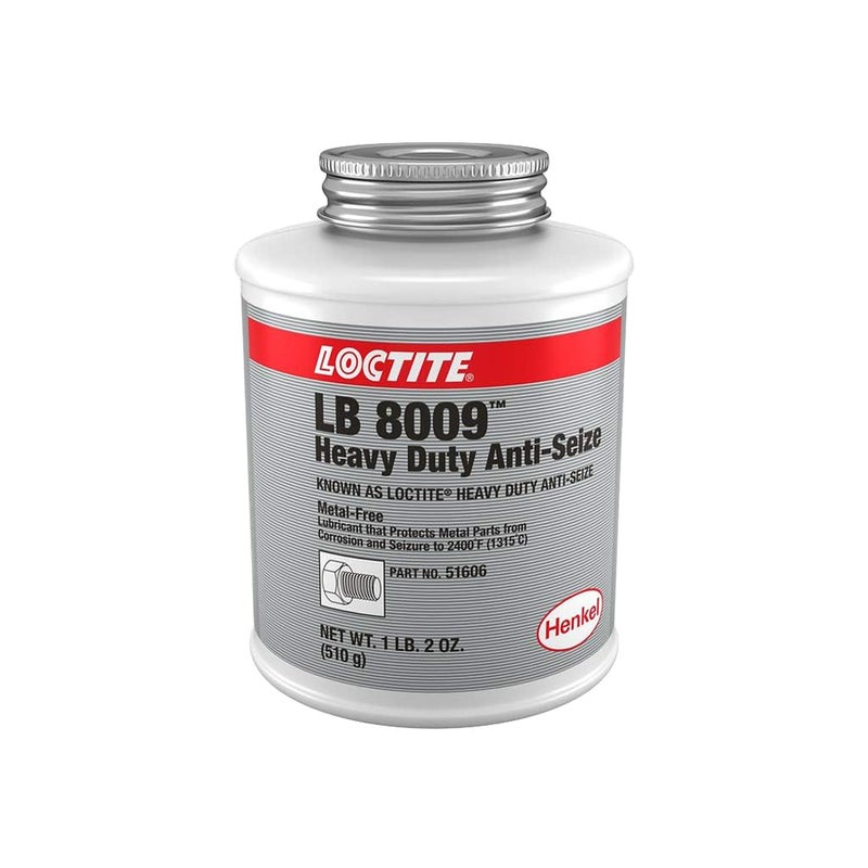 لوكتايت LB 8009 معجون مزلق مضاد للتجمد 1 رطل 2 أونصة زجاجة سابقًا معروف باسم لوكتايت مضاد التجمد الثقيل 51606 السعر لكل زجاجة
