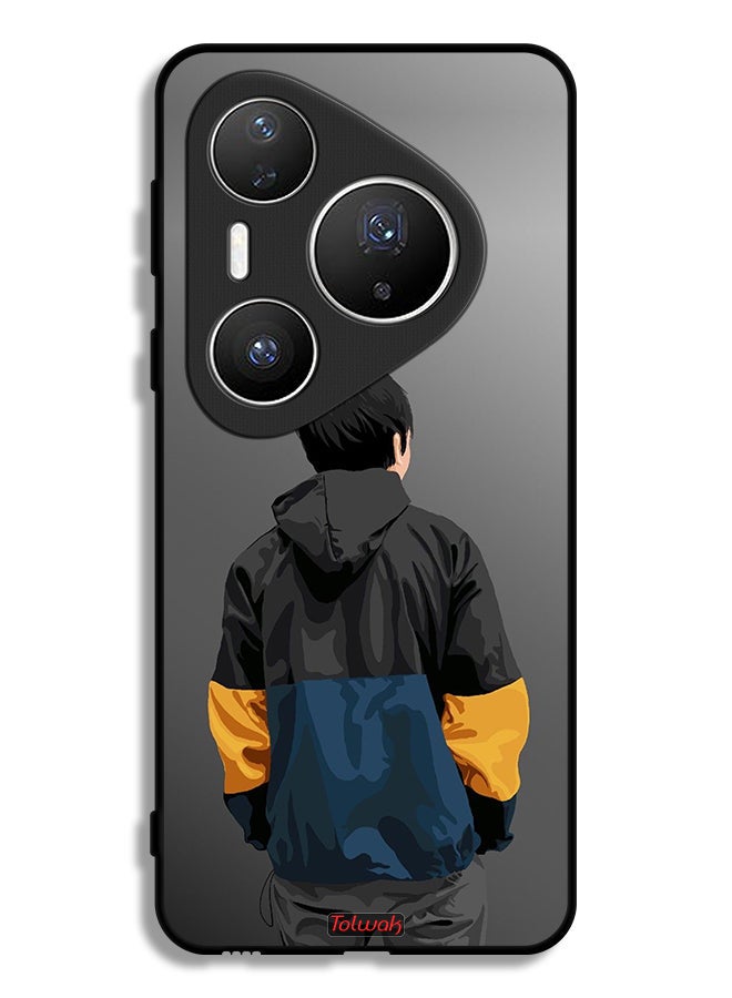 Tolwak Huawei Pura 80 Pro Protective Case Cover Boy Portrait Art - Image 1