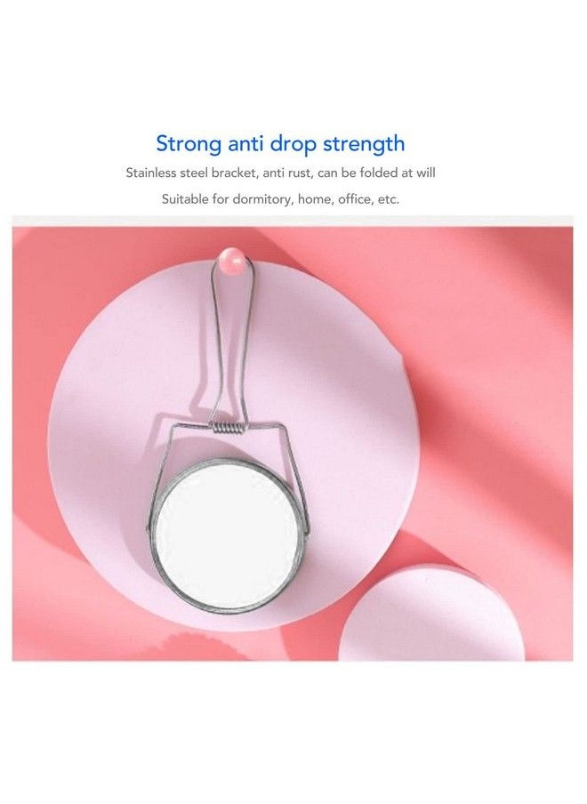 Betued Double Sided Vanity Mirror Make Up Mirror 360° Rotatable Design Aluminum Frame Wrapped In Stainless Steel Bracket  - Image 4