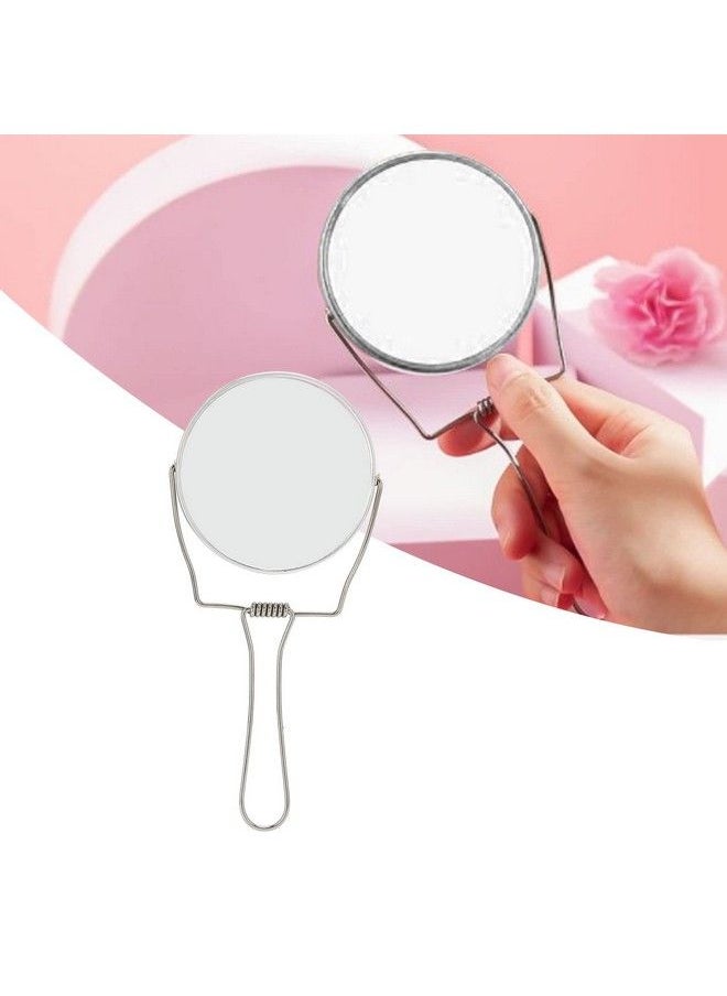 Betued Double Sided Vanity Mirror Make Up Mirror 360° Rotatable Design Aluminum Frame Wrapped In Stainless Steel Bracket  - Image 5