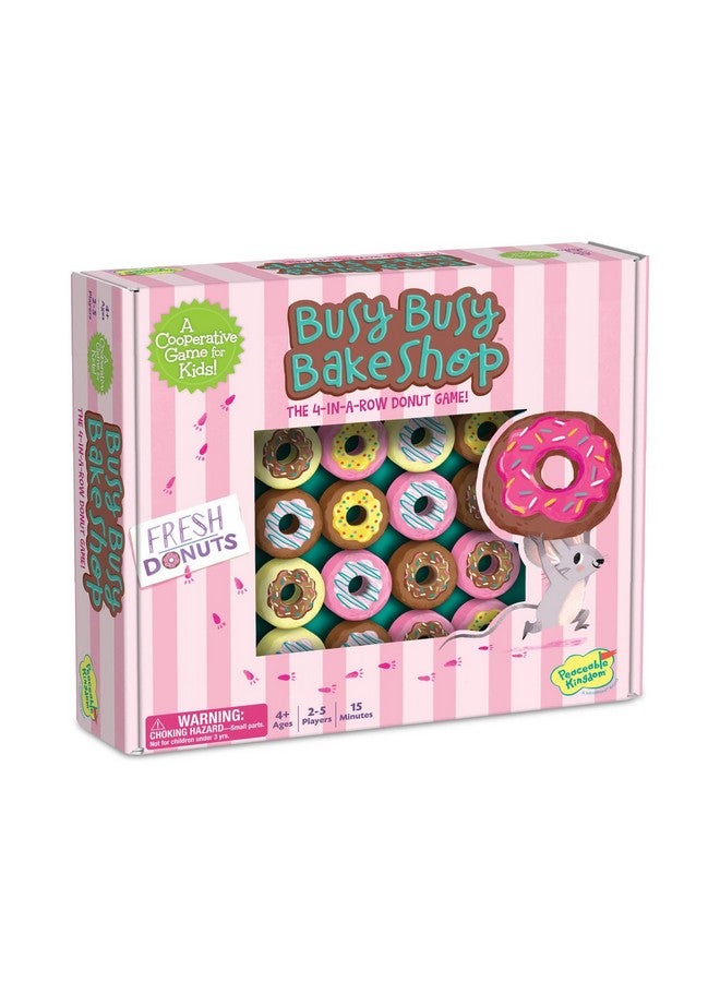 Peaceable Kingdom Busy Busy Bake Shop Cooperative Game for Kids - 2-5 Players Ages 4 and Older. - Image 1