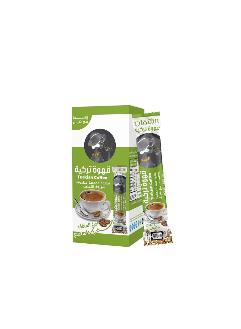 MOHAMMAD AL SAMMAN Premium Instant Turkish Coffee 70g Instant Roasted and ground coffee  by Mohammad Al Samman Rich Aroma Quick Brew - Image 1