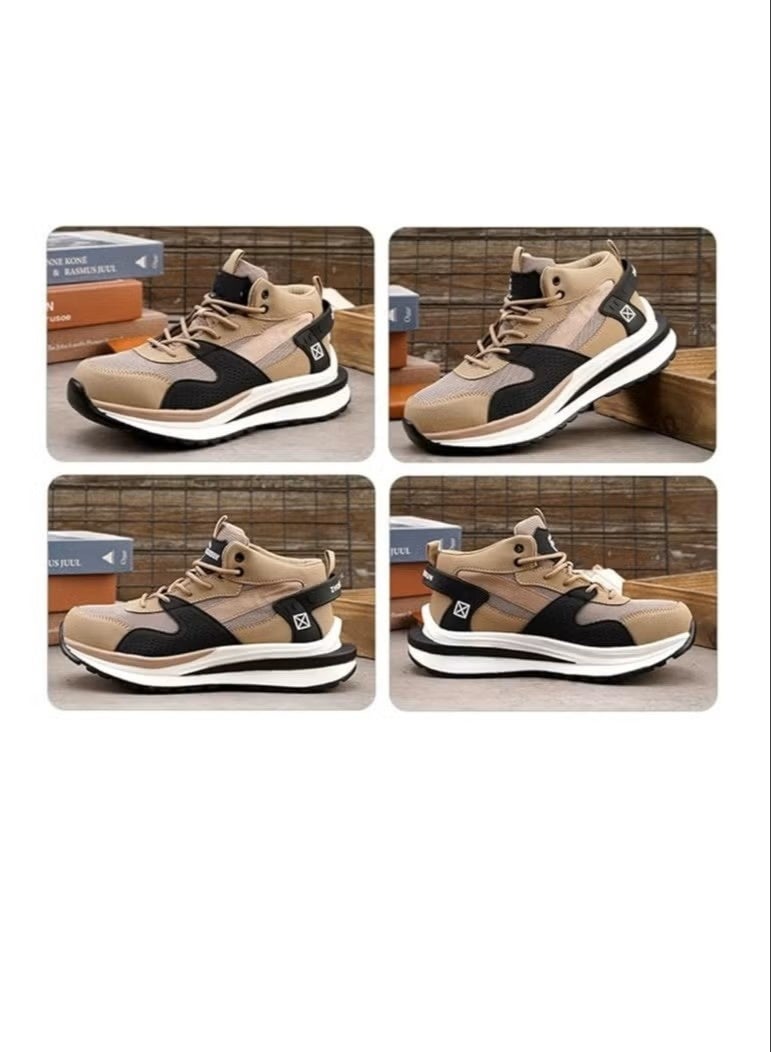 أرض العمل أحذية أمان برأس فولاذي للرجال من Workland مقاومة للانزلاق والثقب وخفيفة الوزن للأعمال - Image 3