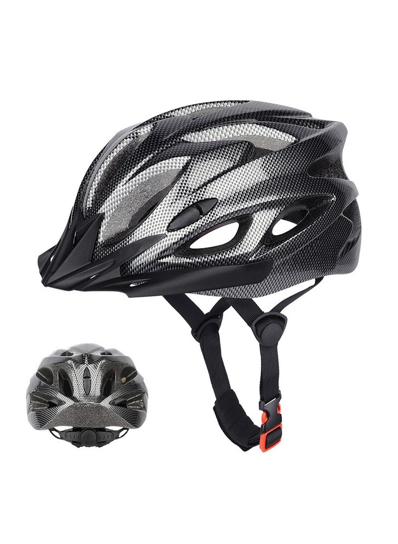 Goolsky Bike Helmet, Adult Bicycle Helmet Adjustable Size, Mountain Bike Helmets with Removable Sun Visor - Adult Road Bicycle Helmets Lightweight for Men Women Cycling - Image 1