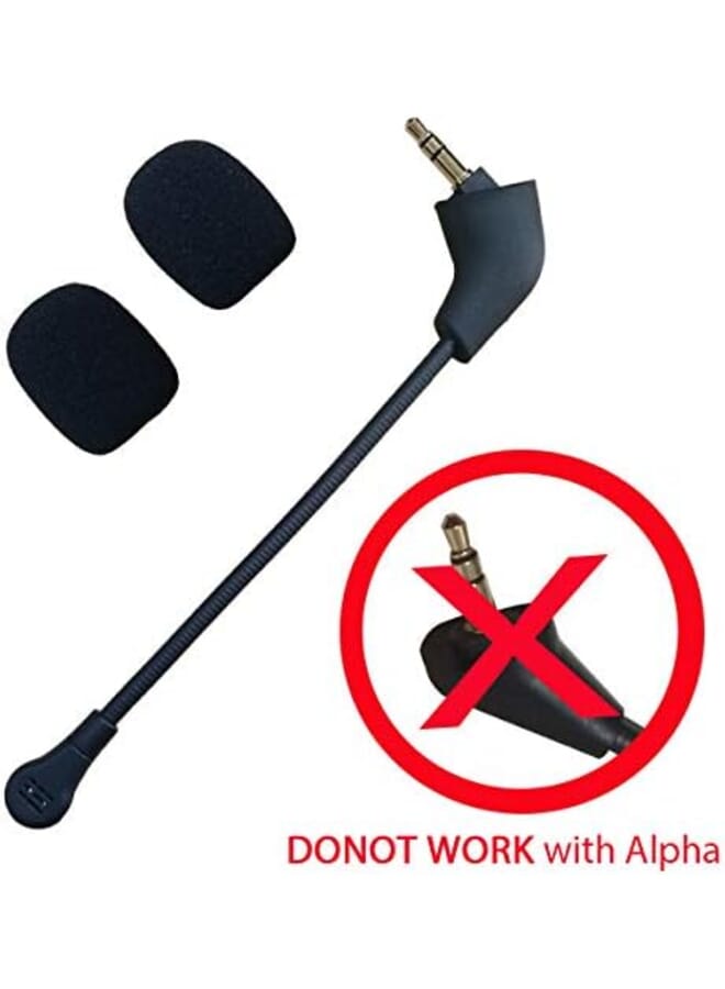 Replacement Mic For Kingston Gaming Headset Hyperx Cloud X Ii Hyperx Silver Game Headset 3.5Mm Detachable Microphone - Image 4