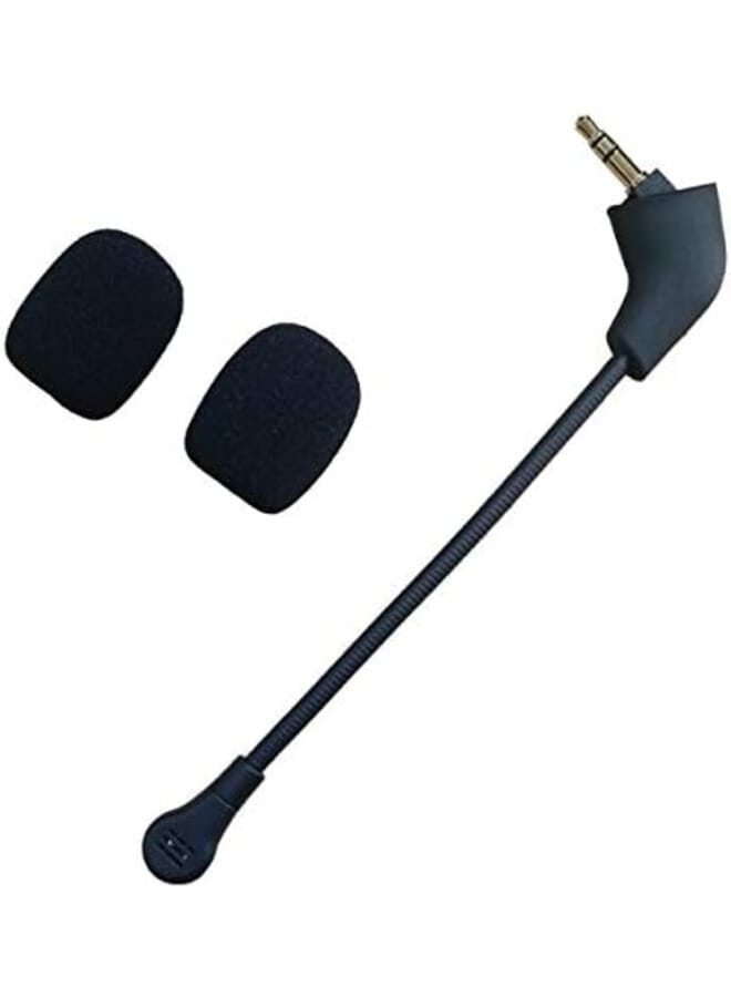 Replacement Mic For Kingston Gaming Headset Hyperx Cloud X Ii Hyperx Silver Game Headset 3.5Mm Detachable Microphone - Image 3
