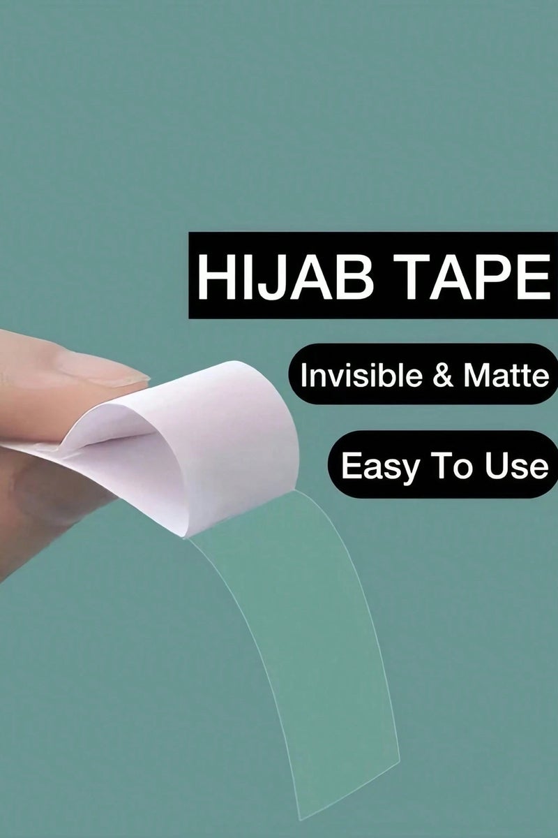Invisible Hijab Double Tape Strips 36 Pieces – Double-Sided Adhesive for Pinless Hijab Styling – Skin-Safe and Easy to Use - Image 2