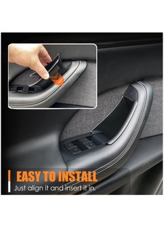 KASTWAVE Front Door Handle Storage Trays for Tesla Model X 2023 2022 - Inner Door Handle Tray Box for Tesla Model X Accessories, Create Car Storage Space by Handle Pocket (2PCS)  - Image 5