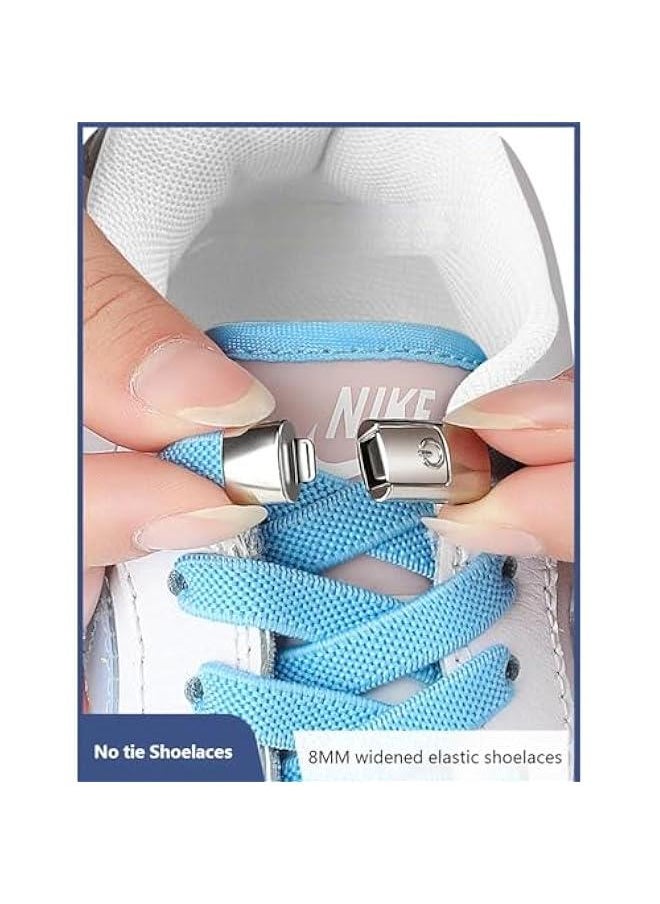 Elastic ShoeLace With Metal Press Buckle No Tie For Kids Adults Elderly Lazy Shoelaces For Athletic Sneakers Fits Board Shoes and Casual Shoes3 Pairs) - pzsku/Z06DA97EA38C10FBEE3AFZ/45/_/1726978517/c6a71520-f821-4fc9-aaba-48093dc2c165