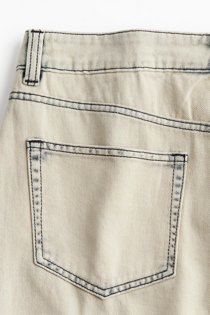 H&M Knee-length twill skirt