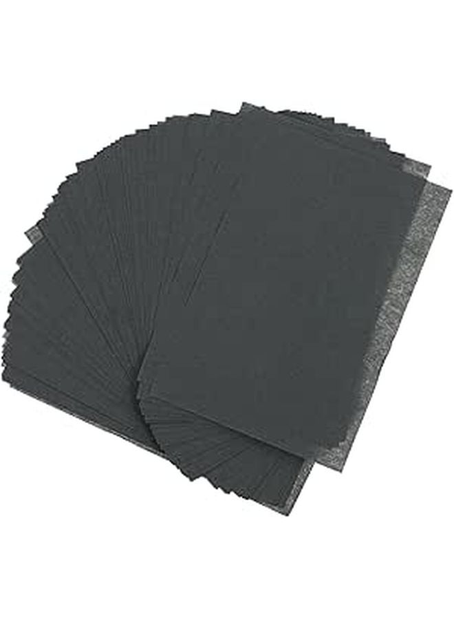 200 Sheets Charcoal Oil Absorbing Blotting Paper For Oily Skin Control And Makeup Touch Up - Image 1