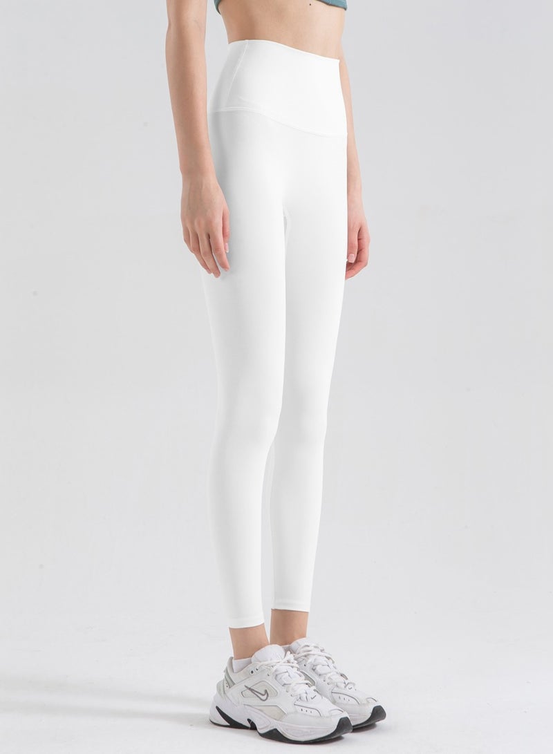 Loquat Women Quick Dry Breathable Yoga Pants White  - Image 1