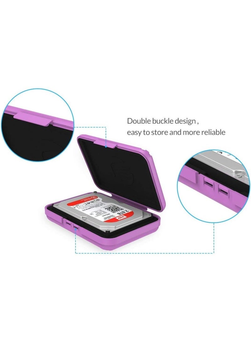 ORICO Portable 3.5 Inch Hard Drive Carrying Case Protective Disk Box Storage Cover for HDD/SSD (Multicolor)-PHX - Image 3